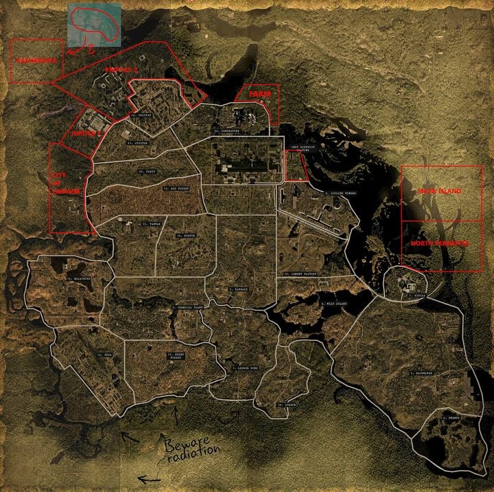 Several locations are missing from STALKER 2s map. Players say they will return in DLC - picture #1