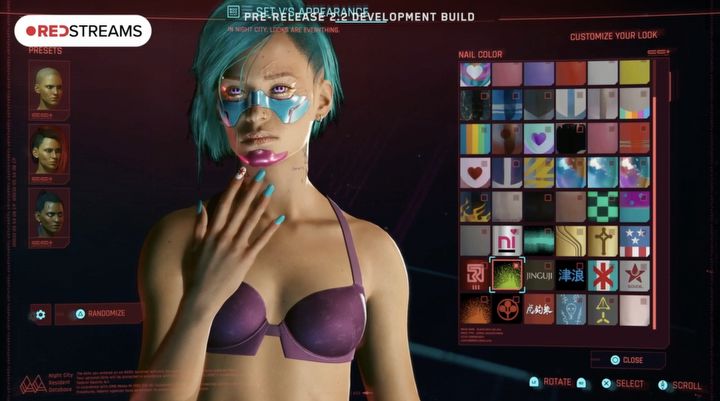 Cyberpunk 2077 with update 2.2. CD Projekt Red allows players to better express themselves - picture #3