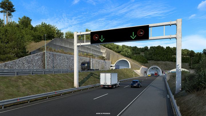 This Element in ETS2 Never Looked So Good; Tunnels in West Balkans [Update: Long Gameplay] - picture #3