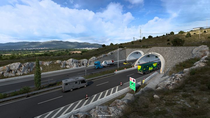 This Element in ETS2 Never Looked So Good; Tunnels in West Balkans [Update: Long Gameplay] - picture #1