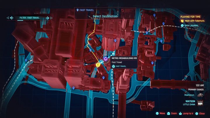 5 - Cyberpunk 2077: How to use fast travel? - Cyberpunk 2077: Exploration - Cyberpunk 2077 Guide