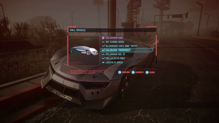 5 - Cyberpunk 2077: What types of Cars will I find in the game? - Cyberpunk 2077: Exploration - Cyberpunk 2077 Guide