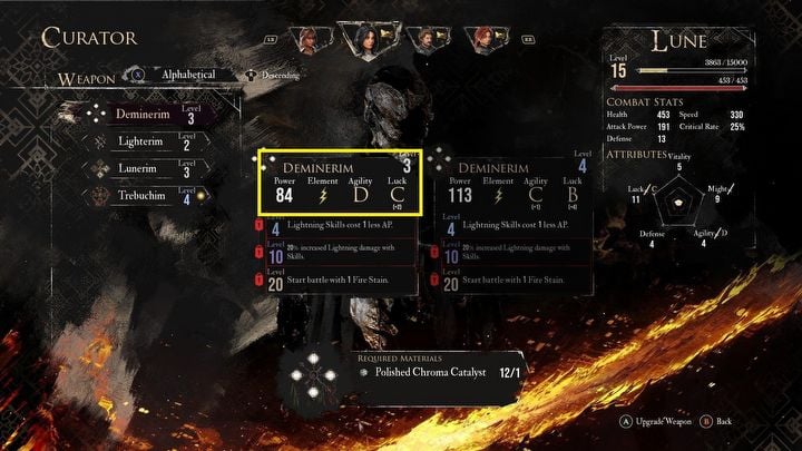 1 - Expedition 33: How to upgrade a weapon? - Combat - Expedition 33 Guide