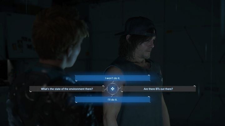 1 - Death Stranding 2: What if you choose I wont do it at the beginning of the game? - Quests - Death Stranding 2 Guide