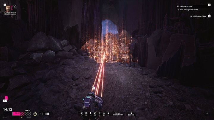 5 - The Alters: How to use a drill and destroy rock blockades? - Exploration - The Alters Guide