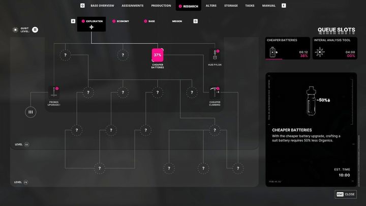 5 - The Alters: How to unlock research and the research laboratory? - Alters and base - The Alters Guide
