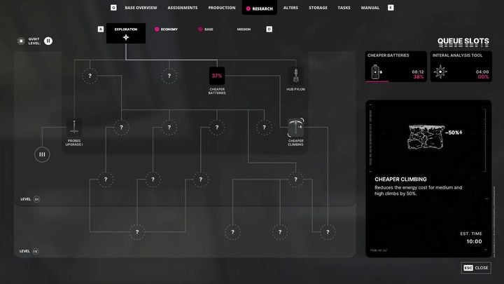 4 - The Alters: Best Research Projects - Basics - The Alters Guide