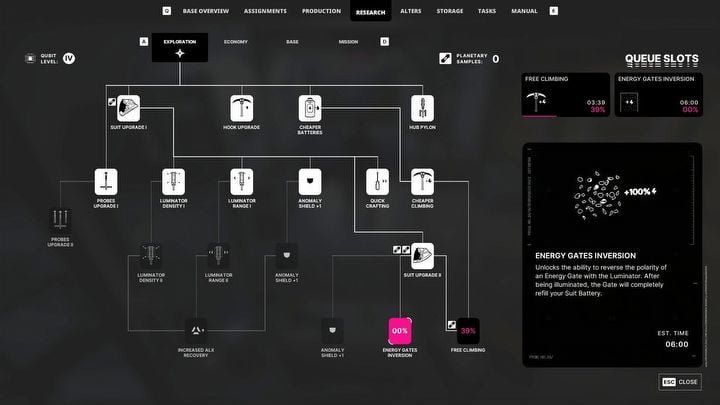 15 - The Alters: Best Research Projects - Basics - The Alters Guide