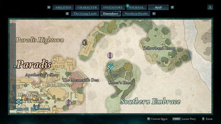 1 - Avowed: Mapping the Living Lands Dawnshore - Where is the cartographer? - Quests and important choices - Avowed Guide