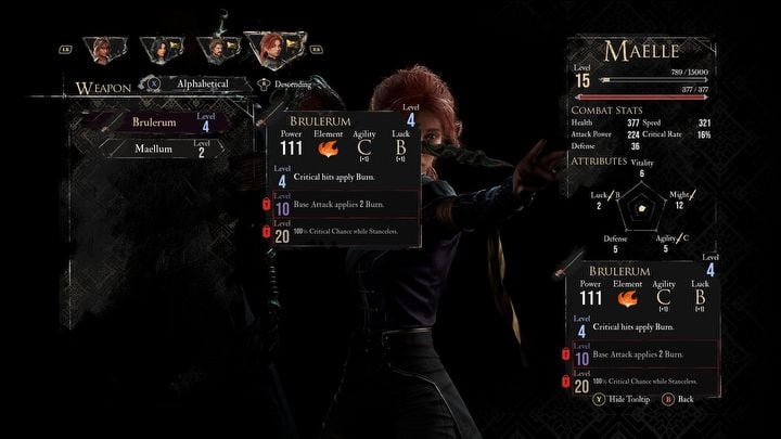 3 - Expedition 33: What are Maelles Stances? - Character development - Expedition 33 Guide