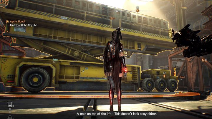 1 - Stellar Blade: Monorail wagon puzzle in Rail Yard in Matrix 11 - Puzzles - Stellar Blade Guide