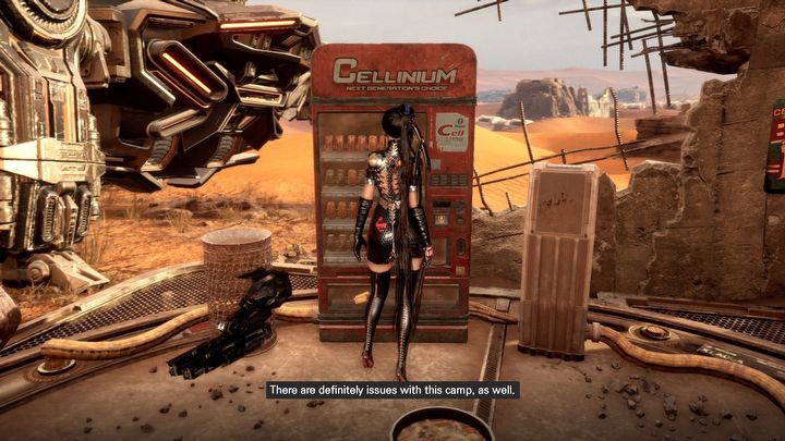 1 - Stellar Blade: Inactive camps and solar tower puzzle in the Great Desert - Puzzles - Stellar Blade Guide