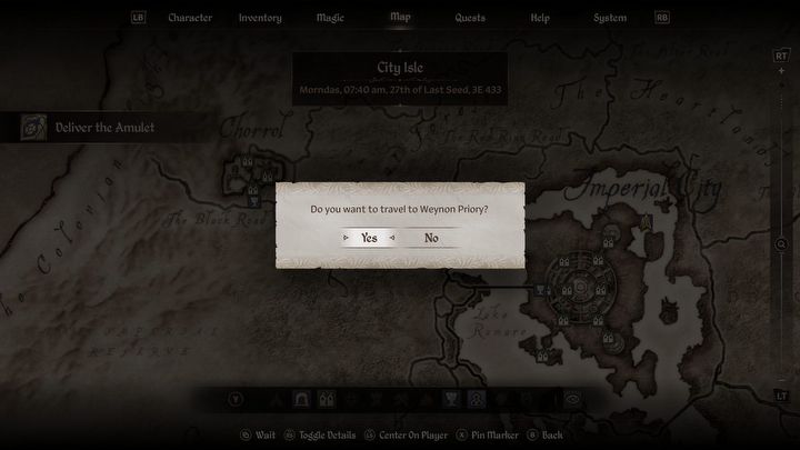 1 - Oblivion Remastered: How to use fast travel and is it free? - Exploration and quests - Oblivion Remastered Guide