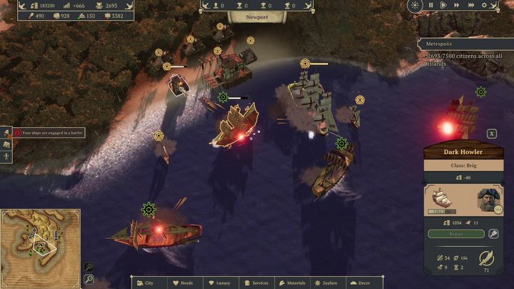 Republic of Pirates is a New City Builder With Naval Battles - picture #3