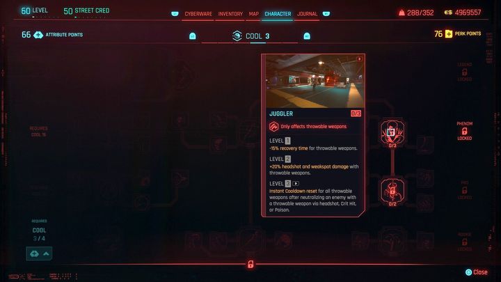 21 - Cyberpunk 2077: Best perks - Cyberpunk 2077: Basics - Cyberpunk 2077 Guide