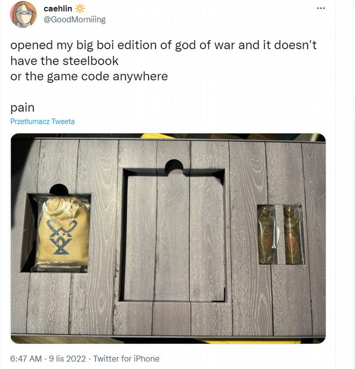 God of War Ragnarok Collectors Edition Lacks Game Code; Sony Fails Again - picture #1