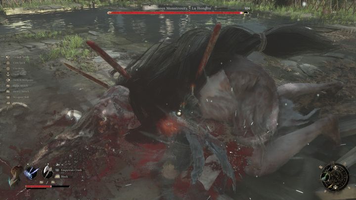 3 - Wuchang Fallen Feathers: How to defeat Gluttonous Monstrosity Lu Hongliu? - Bosses - Wuchang Fallen Feathers Guide