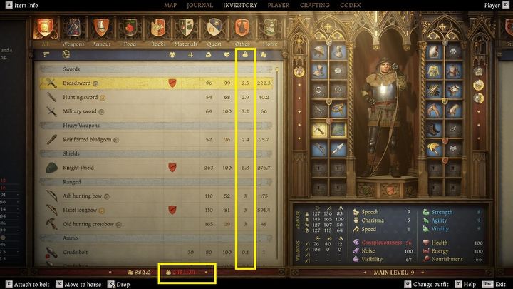 1 - Kingdom Come Deliverance 2: How to increase carrying limit? - Mechanics - Kingdom Come Deliverance 2 Guide