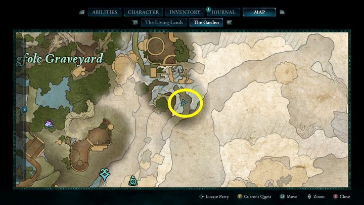 4 - Avowed: Where to find the Sarcophagus Key in the Garden? - Exploration - Avowed Guide