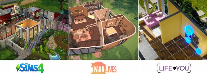 The Sims 4 vs Paralives vs Life by You - Similar, Yet Different - picture #3