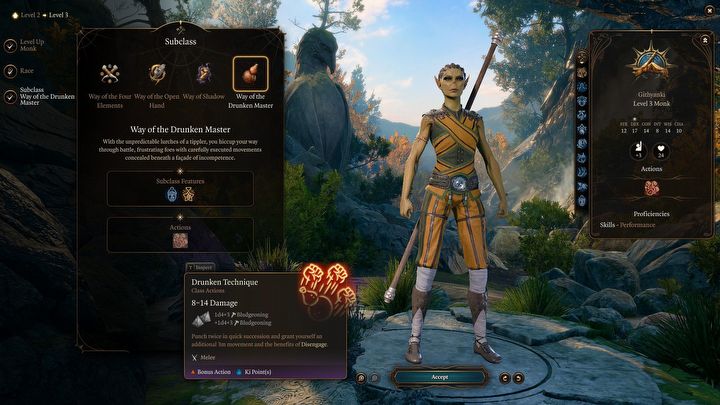 1 - Baldurs Gate 3: Way of the Drunken Master Monk - Baldurs Gate 3: Monk - Baldurs Gate 3 Guide, Walkthrough