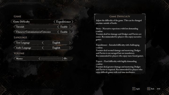 1 - Expedition 33: Difficulty levels - Basics - Expedition 33 Guide