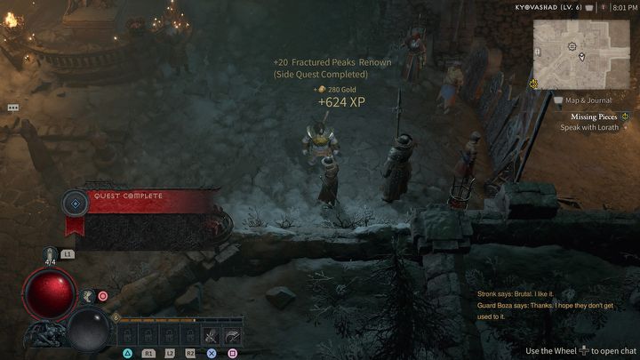 Raising Spirits Quest in Diablo 4 - How to use Emote? - picture #4
