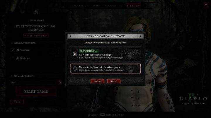 You will play Vessel of Hatred without finishing the base game. How to get started with DLC for Diablo 4? - picture #3