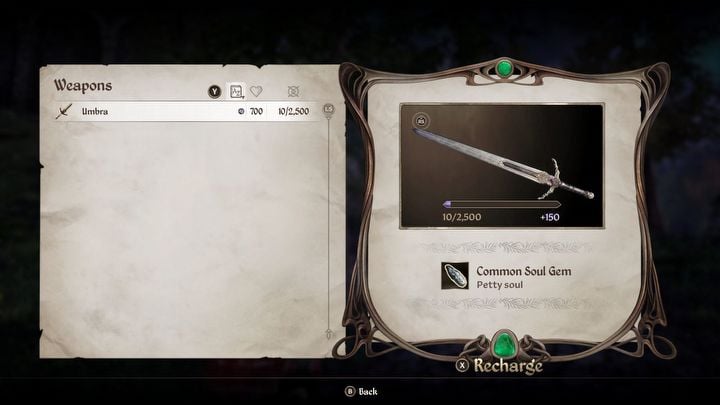 2 - Oblivion Remastered: How to recharge enchanted weapons? - Character development and equipment - Oblivion Remastered Guide