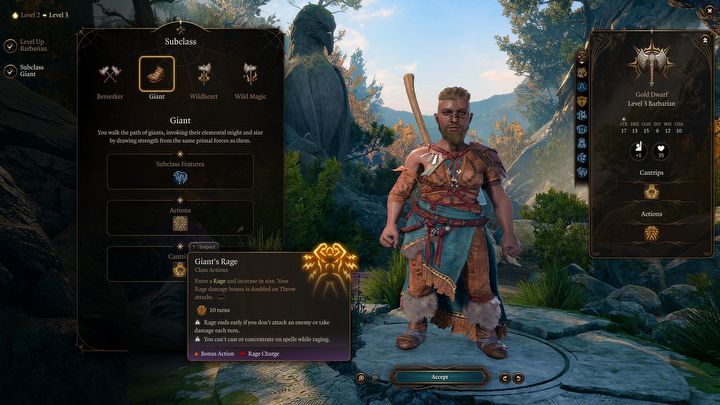 1 - Baldurs Gate 3: Path of the Giant Barbarian - Baldurs Gate 3: Barbarian - Baldurs Gate 3 Guide, Walkthrough