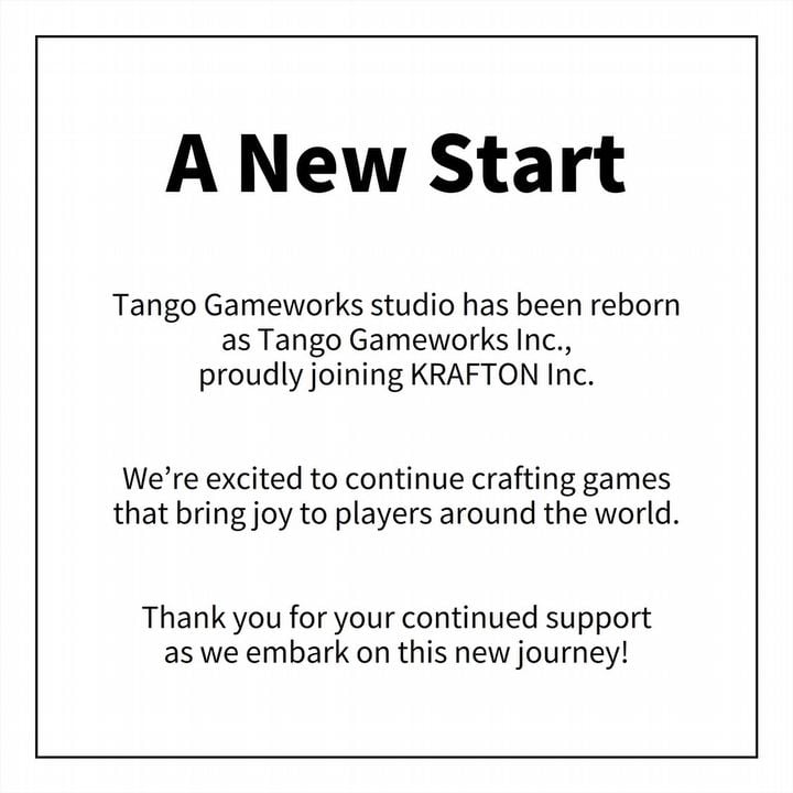 The Evil Within, Ghostwire: Tokyo, and Hi-Fi Rush devs return, Tango Gameworks studio is back - picture #1