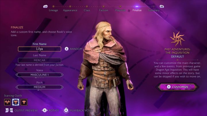 7 - Dragon Age Veilguard: Character creation - Basics - Dragon Age Veilguard Guide