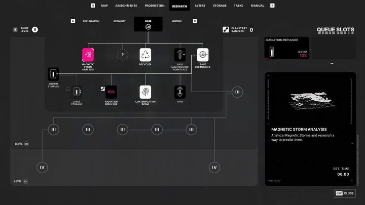 14 - The Alters: How to avoid radiation and magnetic storms? - The Alters: Exploration - The Alters Guide