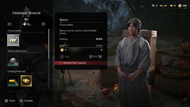 3 - AC Shadows: How to heal? - Combat - Assassins Creed Shadows Guide