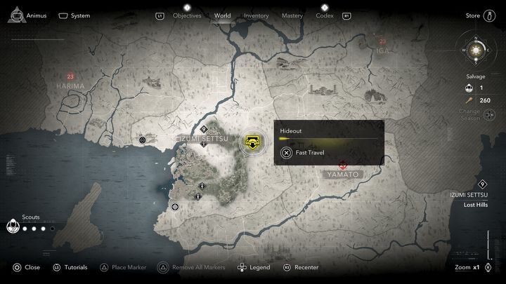 2 - AC Shadows: How does fast travel work? All viewpoints map - Exploration - Assassins Creed Shadows Guide