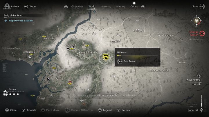 2 - AC Shadows: How to change the season? - Exploration - Assassins Creed Shadows Guide