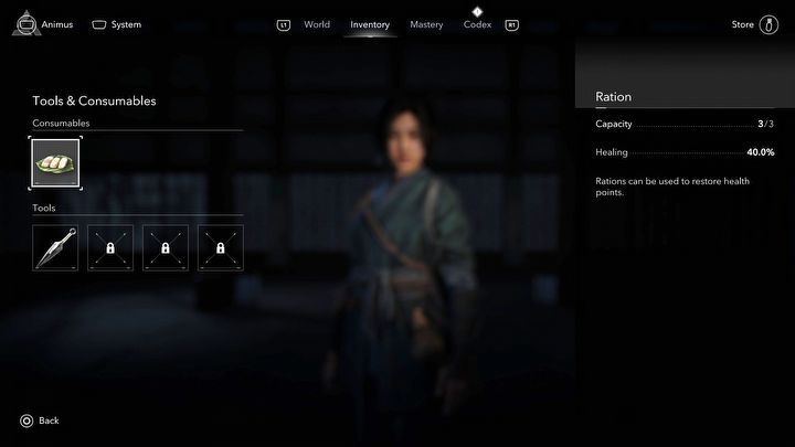 1 - AC Shadows: How to increase the rations limit? All food vendors map - Combat - Assassins Creed Shadows Guide