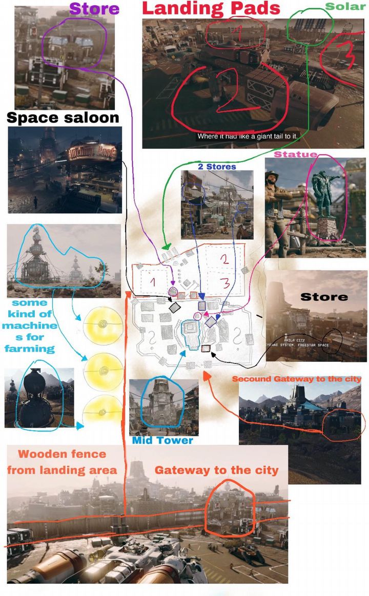 Bethesda Fans Hard at Work as Usual; One of Them Already Maps Starfields Cities - picture #2