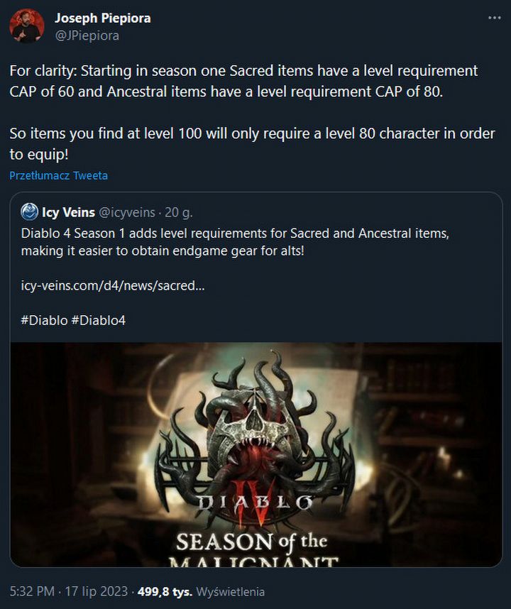 Playing Multiple Characters in Diablo 4 Will Become Easier; Blizzard Eases Requirements - picture #1