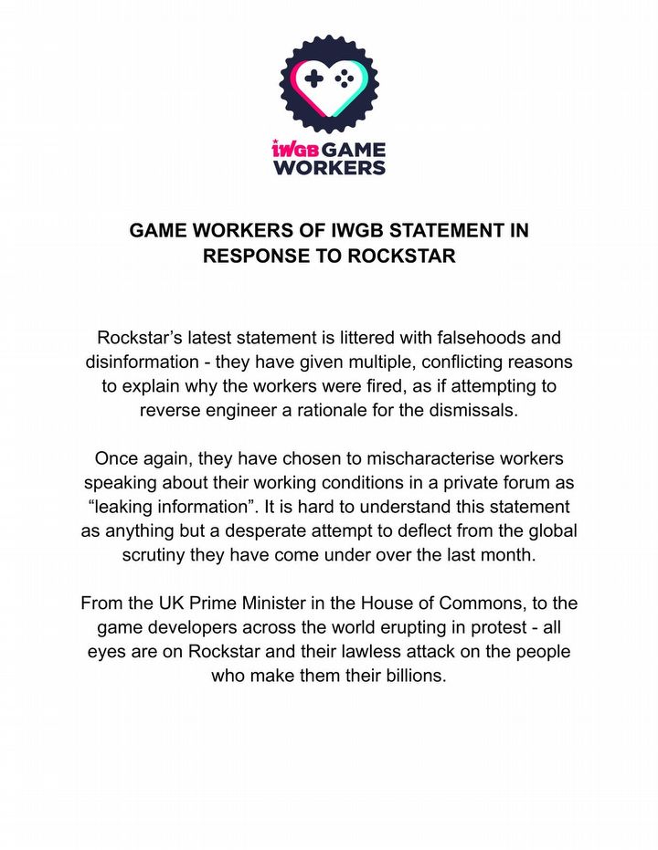 Studio responsible for GTA 6 is in serious trouble. British government announces investigation against Rockstar after controversial layoffs - picture #1