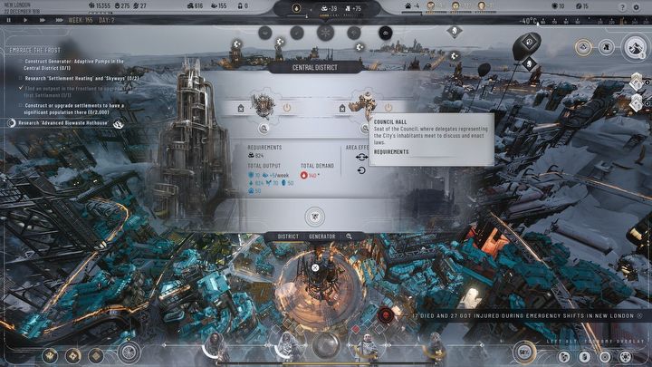 1 - Frostpunk 2: Tips for the Council - Basics - Frostpunk 2 Guide