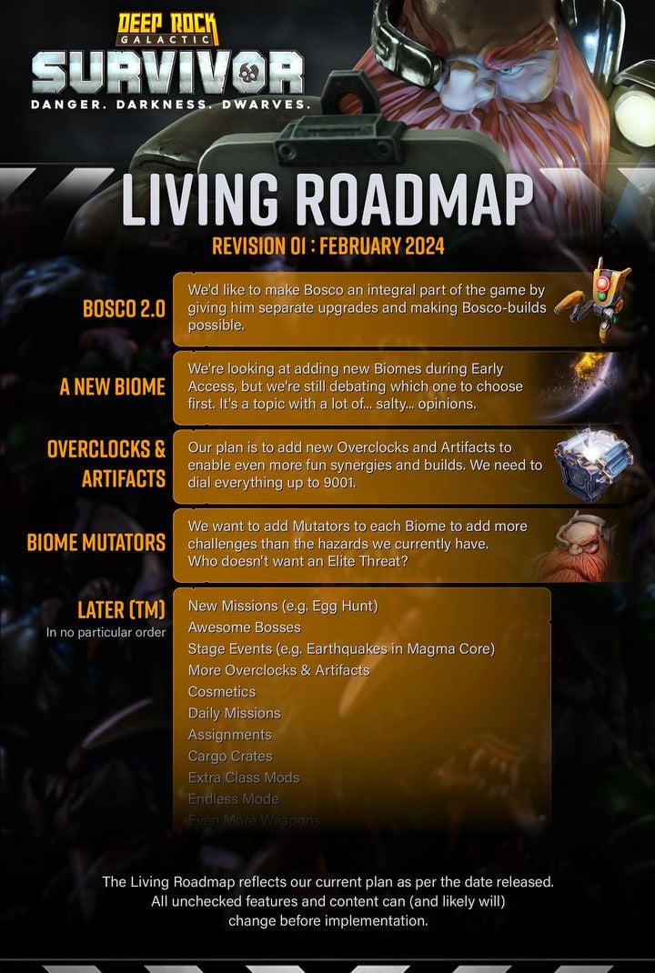 High Sales of Deep Rock Galactic Spin-off Delighted Devs. We Got New Roadmap - picture #1