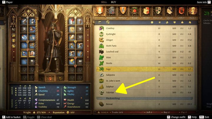 6 - Kingdom Come Deliverance 2: How to find valerian? - Exploration and characters - Kingdom Come Deliverance 2 Guide