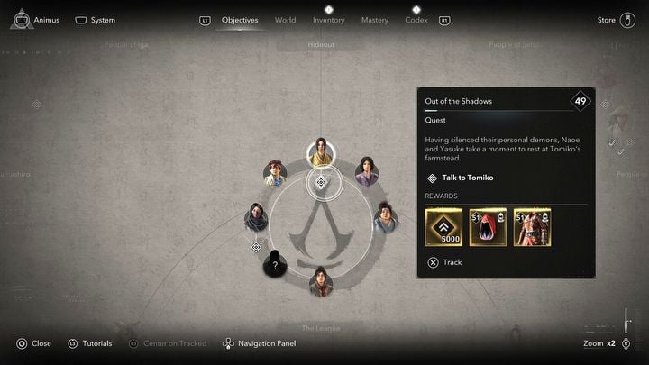 11 - Assassins Creed Shadows: White and red assassins outfit for Naoe - Secrets and Collectibles - Assassins Creed Shadows Guide