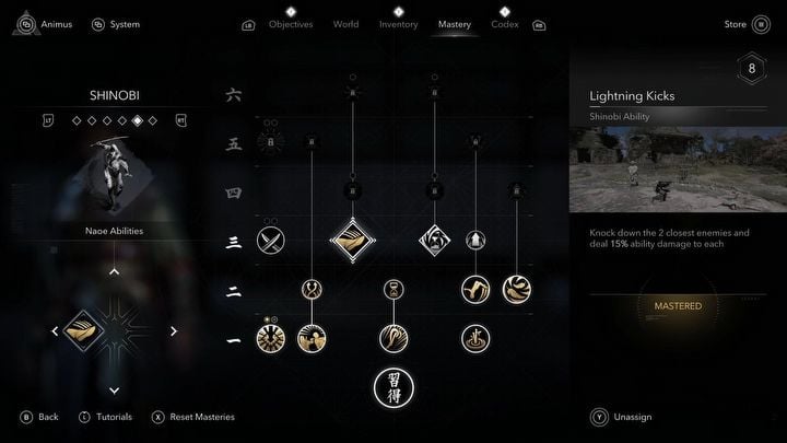 AC Shadows: How do skill trees work? - gamepressure.com