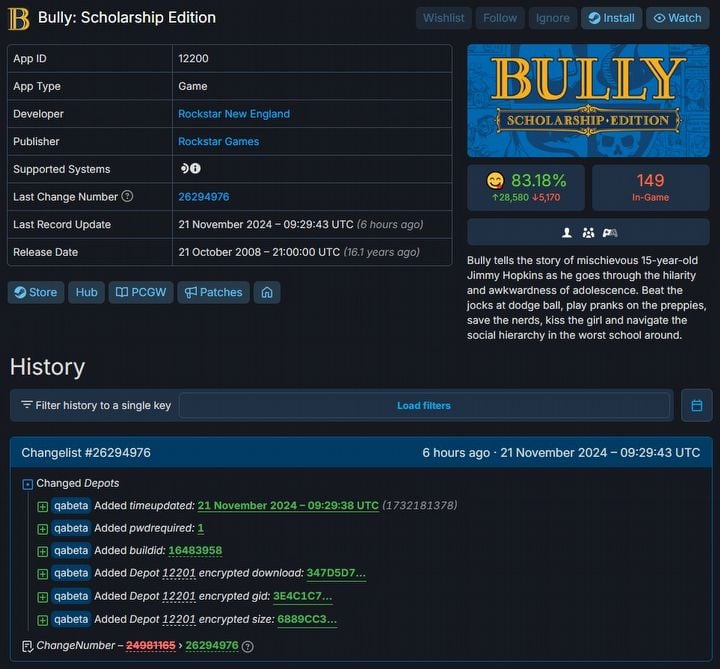 Rockstar is digging into Bully on Steam. Fans hope for fixes to PC versions numerous problems - picture #1