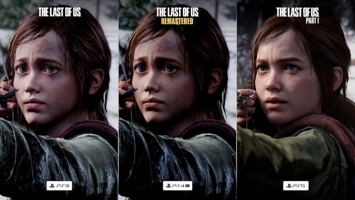 Sad Ellie - The Last of Us From PS3 to PS5 in One Picture - picture #1