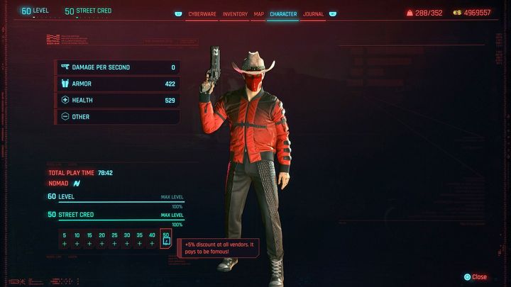 2 - Cyberpunk 2077: Is there Experience level cap? - Cyberpunk 2077: V - main character - Cyberpunk 2077 Guide