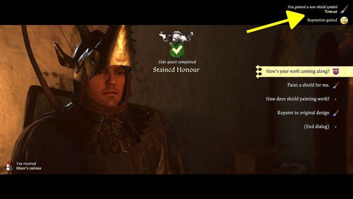 6 - Kingdom Come 2 Brushes with Death: Painting shields - New DLC content - Kingdom Come Deliverance 2 Guide