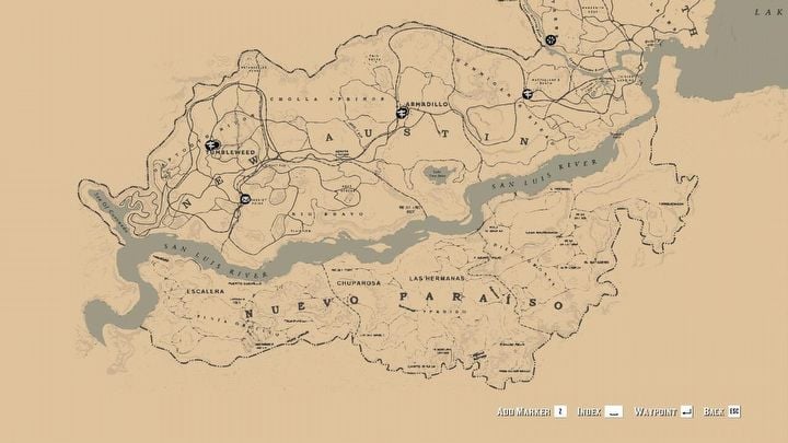 Nuevo Paraíso, Red Dead Wiki